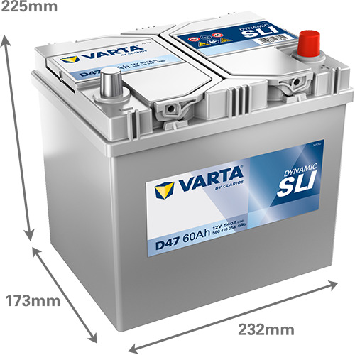 Varta 60Ah 560410