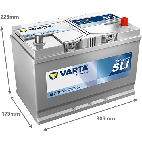 Varta 95Ah 595404