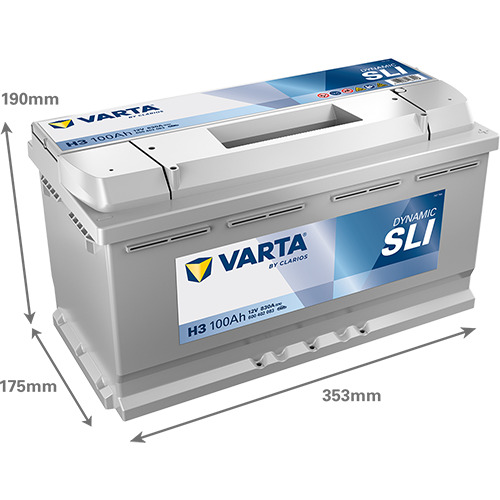Varta 100 Ah 600402