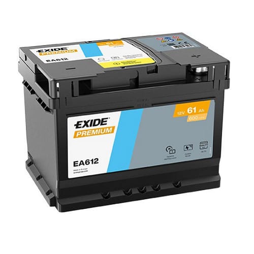 Exide EA612 61Ah